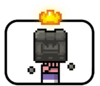 CR Emote Pixel King Tower Punch.png